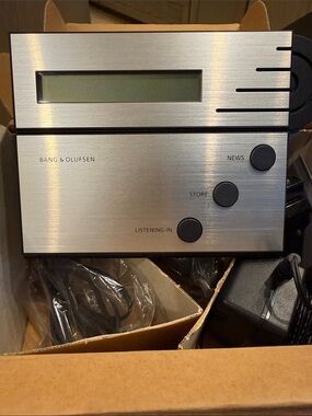Bang & Olufsen Brushed Silver and Black Compact Stereo Controller
